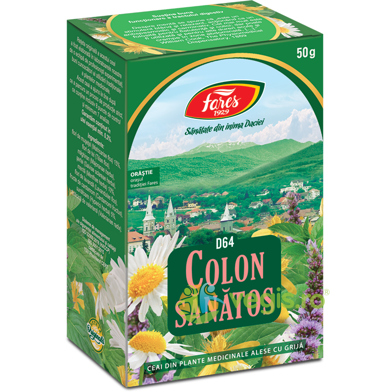 Ceai Colon Sanatos 50gr