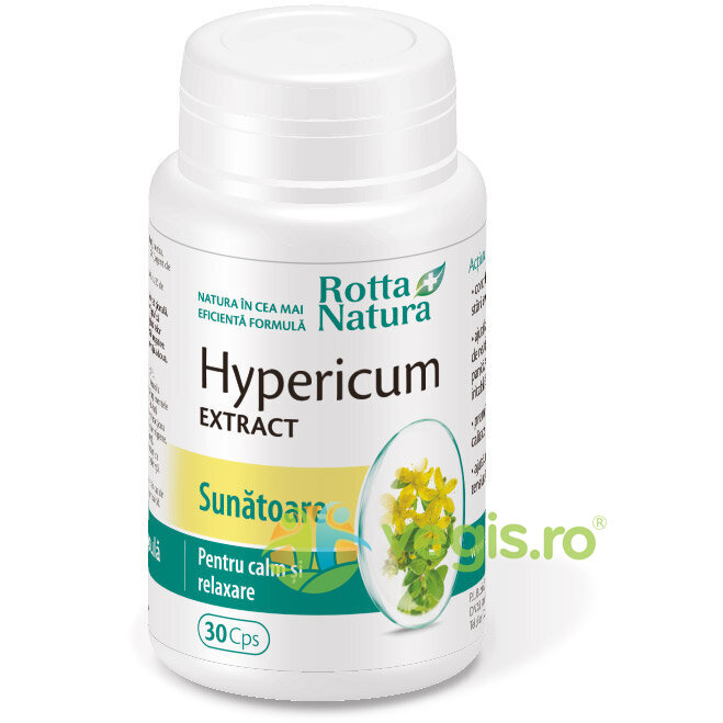 Hypericum Extract (Sunatoare) 30cps