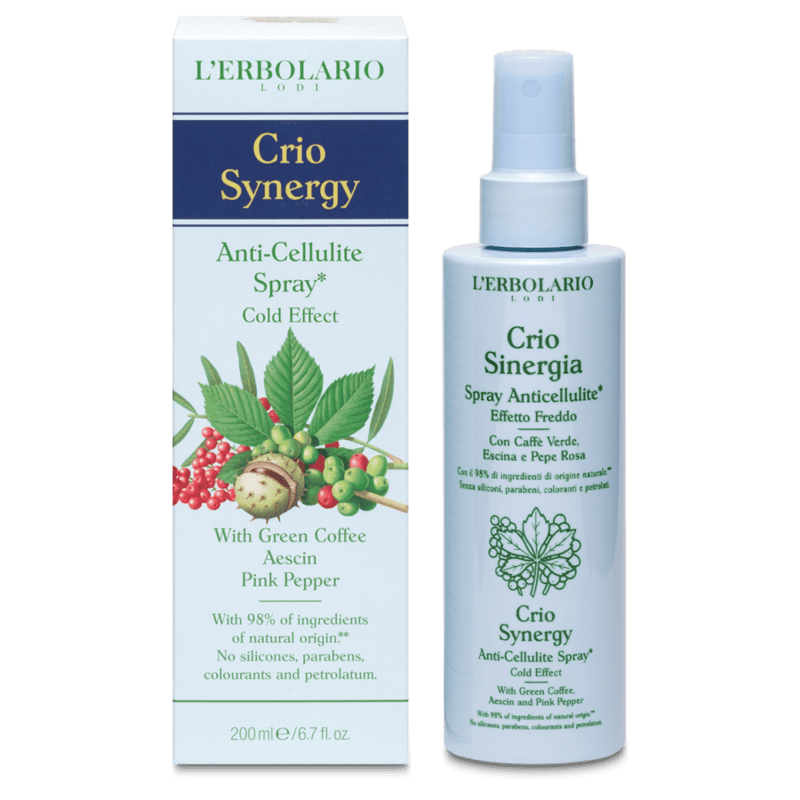 L’Erbolario Spray anti-celulita cu efect racoritor Crio Synergy, 200ml
